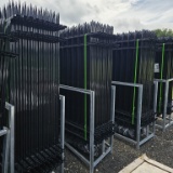 EINGP 10' Wrought Iron Site Fence - 220 Ft with