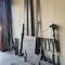 Lot - assorted steel, trailer parts