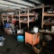 Contents of garage loft