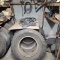 Lot - 4 tires, assoeted truck parts