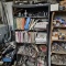 Wall bin with manuals and truck partd