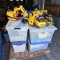 Large lot - tonka trucks, model kits, toys, etc