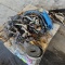 Lot - assorted binders and truck parts