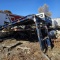 Lot -  Flatdeck Trailer, Assorted Scrap