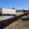 Tandem axle high flat trailer