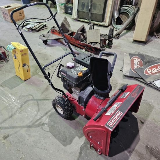 Craftsman snow blower
