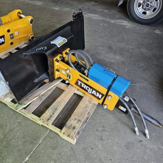 Trojan th35 ssl skidsteer hydraulic hammer