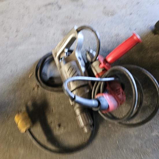 (2) corded drills