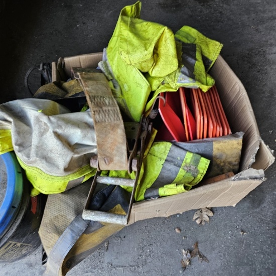 Misc. Safety gear, cones, etc