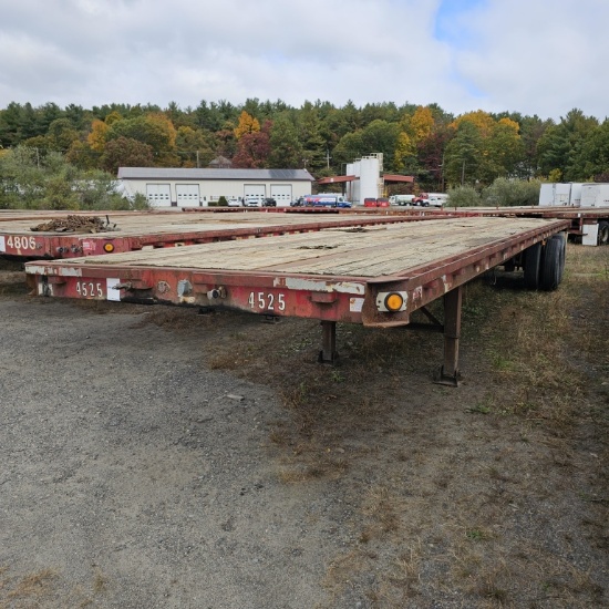 1986 Great Dane High Flat Trailer