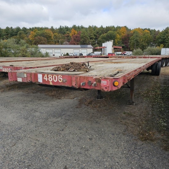 1986 Great Dane High Flat Trailer