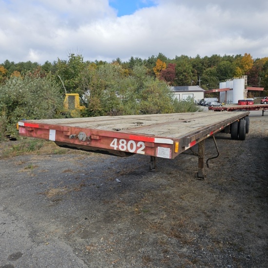1989 Fruehauf High Flat Trailer
