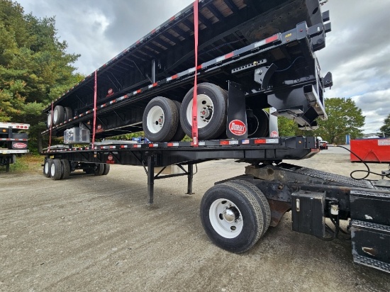 2024 36 ft Moffit Fork Lift Hauler Steel Flatbed