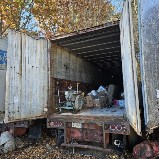 Box Trailer with contents