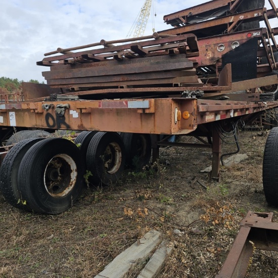 Fruehauf Tandrm Axle Highflat Trailer