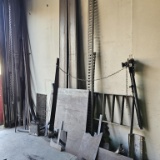 Lot - assorted steel, trailer parts