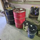 Lot - misc. Fluids, oils