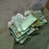 Lot - license plates