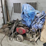 Corner lot - pressure washer, chains, truck parts