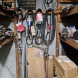 Wall lot- belts. Etc