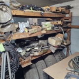 Lot - truck parts, assorted tires