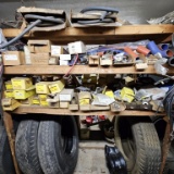 Lot - truck parts and assorted tires