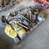 Pallet lot - chains binders and straps