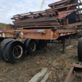 Fruehauf Tandrm Axle Highflat Trailer