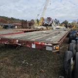 Fruehauf highflat trailer. #4527