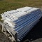 Lot - assorted pvc fence