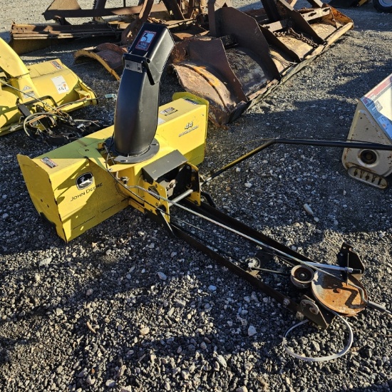 John deere 44 inch snowblower attachment