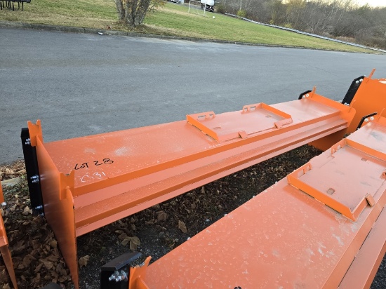 new 12ft snow pusher
