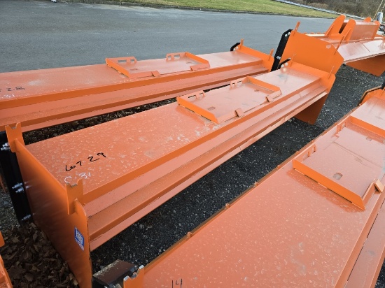 New 12ft Snow Pusher