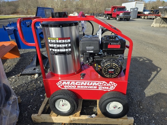 New magnum 4000 hot water pressure washer