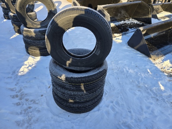 4 New Roadguider St225/75r15 Tires