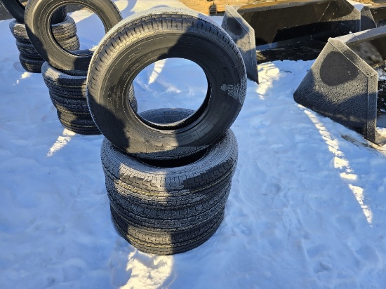 4 New Roadguider St225/75r15 Tires