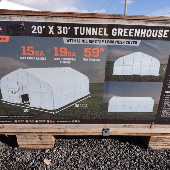 New 20ft X 30ft Tunnel Greenhouse Grow Tent