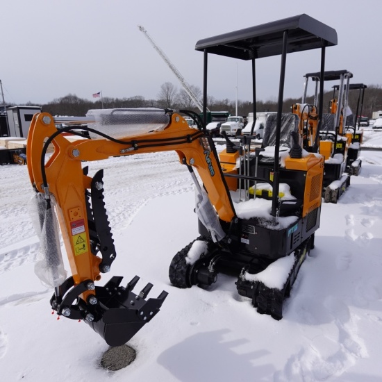 New Future Ft15 Mini Crawler Excavator