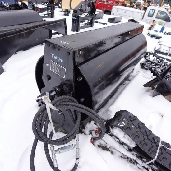 New Future Skid Steer Sweeper