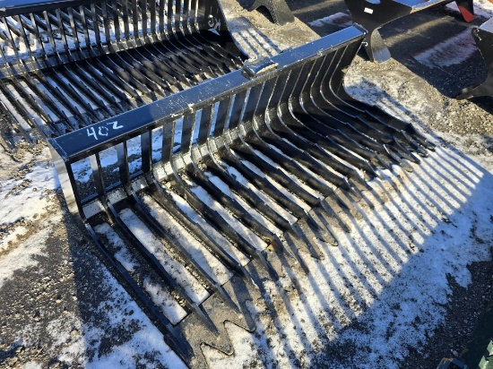 New 72in Skidsteer Skeleton Bucket