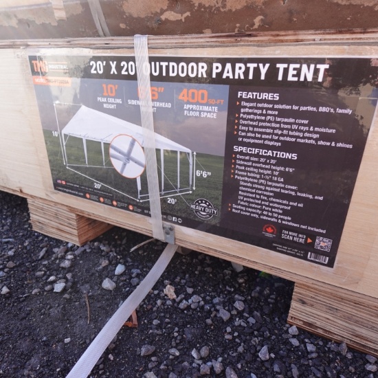New 20ft X 20ft Outdoor Party Tent