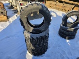 4 New Forerunner 10-16.5 Skidsteer Tires