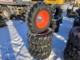 4 New Forerunner 10-16.5 Skidsteer Wheels