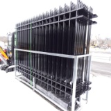 New Lot of 20 Steel Fence Panels