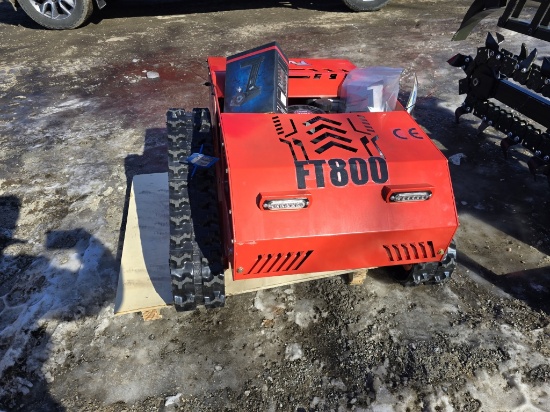 New Future Ft800 Remote Controlled Lawn Mower