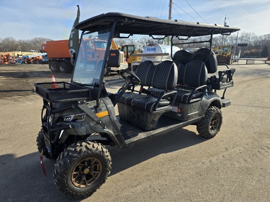 Brand New Spark Scout Camo Golf Cart