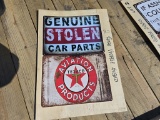 2 Retro 12in X 16in Vintage Signs