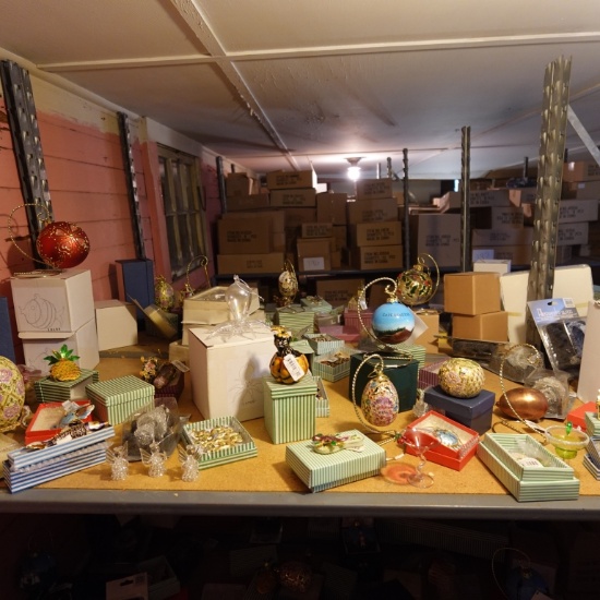 Lot of Victorian Enamelling, Faberge Egg, More
