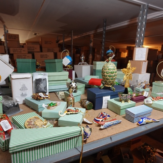 Lot of Victorian Enamelling, Faberge Egg, More