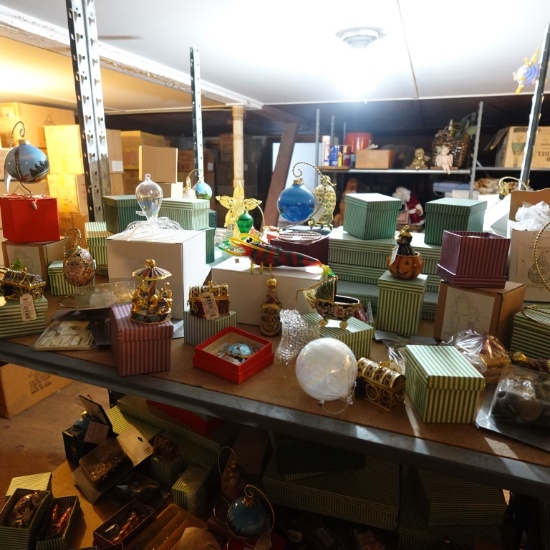 Lot of Victorian Enamelling, Faberge Egg, More